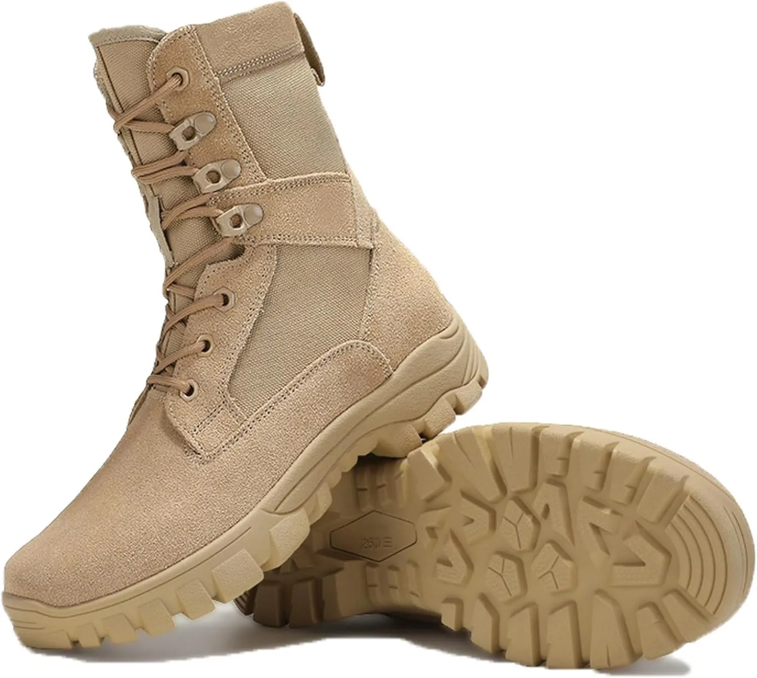 Men's Military Tactical Boots Men Lightweight Combat Boots Durable Motorcycle Work Boots Desert Boots
