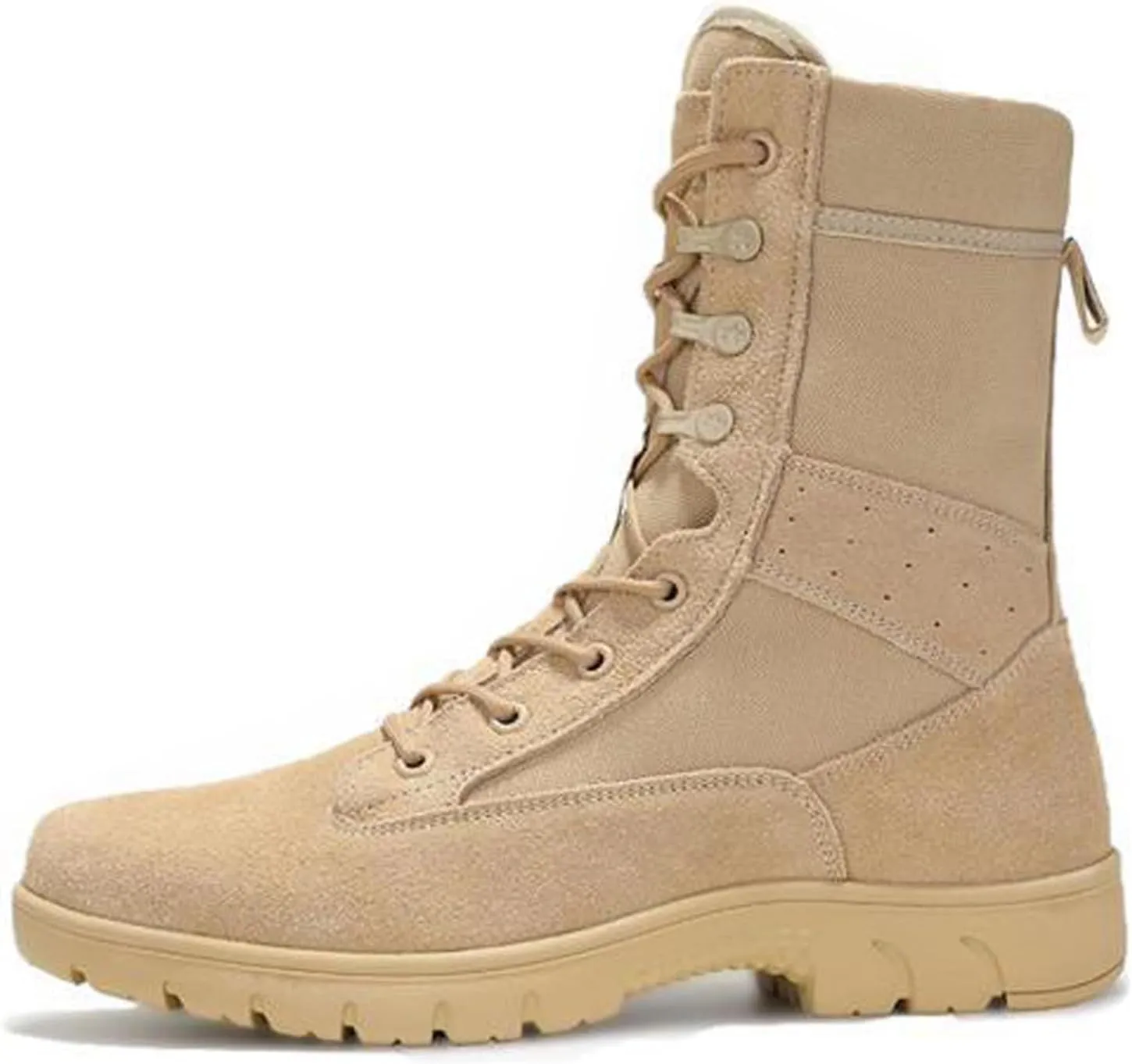 Men's Military Tactical Boots Men Lightweight Combat Boots Durable Motorcycle Work Boots Desert Boots