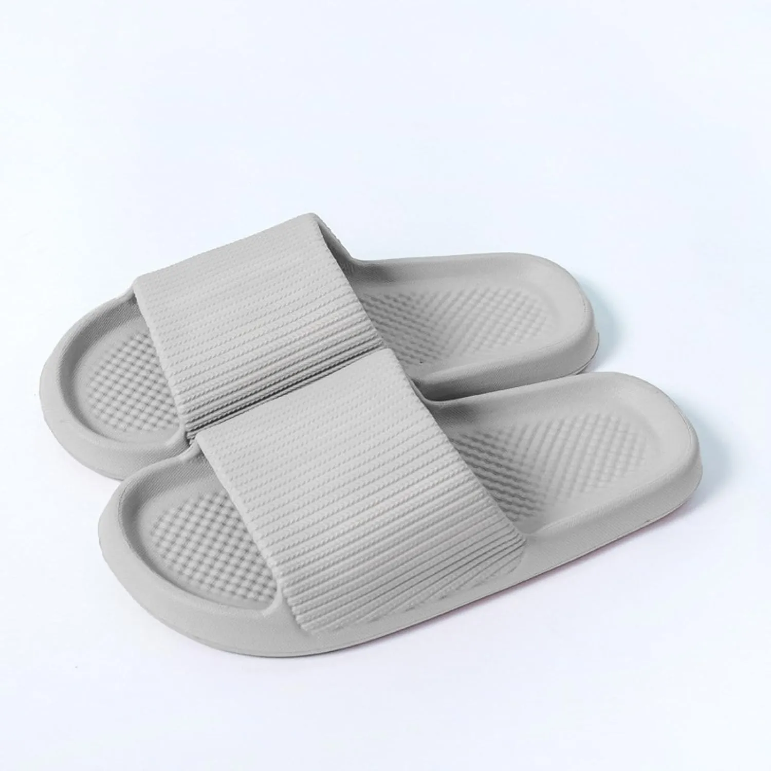 Mens Shower Shoes Womens Slides Cloud Slippers for Men Shower Shoes Women Indoor Soft Sole Open Toe Slippers