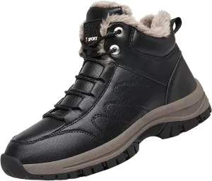 Men's Work Boots Composite Toe Hiking Sneakers Comfortable Warm Women's Safety Shoes Insulated Waterproof Work Shoes Non-Slip Hike Grounded Footwear