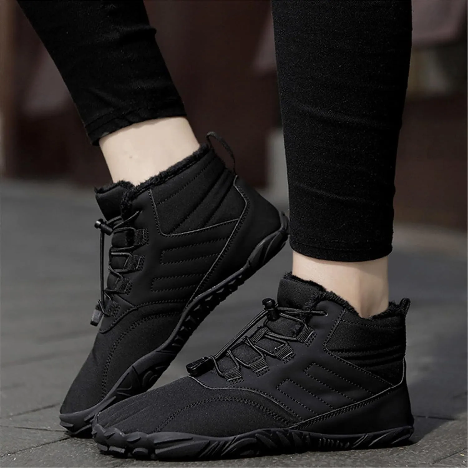 Men's Work Boots Non Steel Toe Hiking Sneakers Boot with Comfort Safety Toe Shoes for Women Nonslip Slip On Platform Shoes Lightweight Comfortable Hike Grounded Footwear