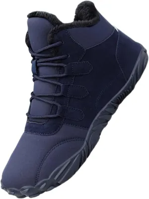 Men's Work Boots Wide Width Hiking Sneakers Shoes Warm Women Working Shoes Nonslip Winter Outdoor Botas Waterproof Non Slip Hike Grounded Footwear