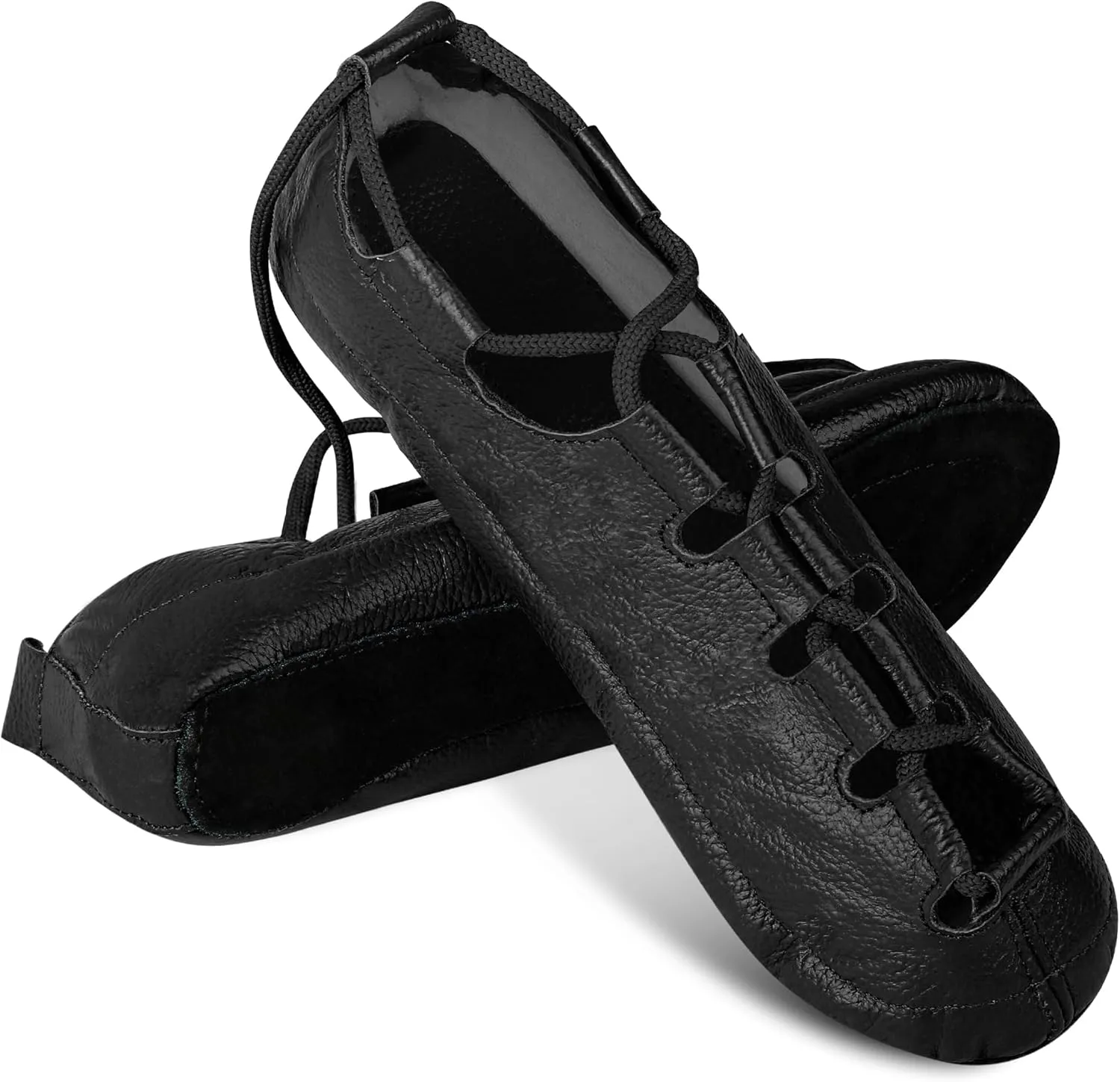Premium Irish Dance Pump Shoes Soft Cowhide Leather Pump Style for Competitive Irish Dancing