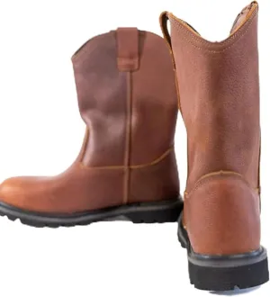 Red Phoenix Kevlar Steel Shield Boots, Soft or Composite Toe, Safety Industrial Work Boots, Slip & Water Resistant