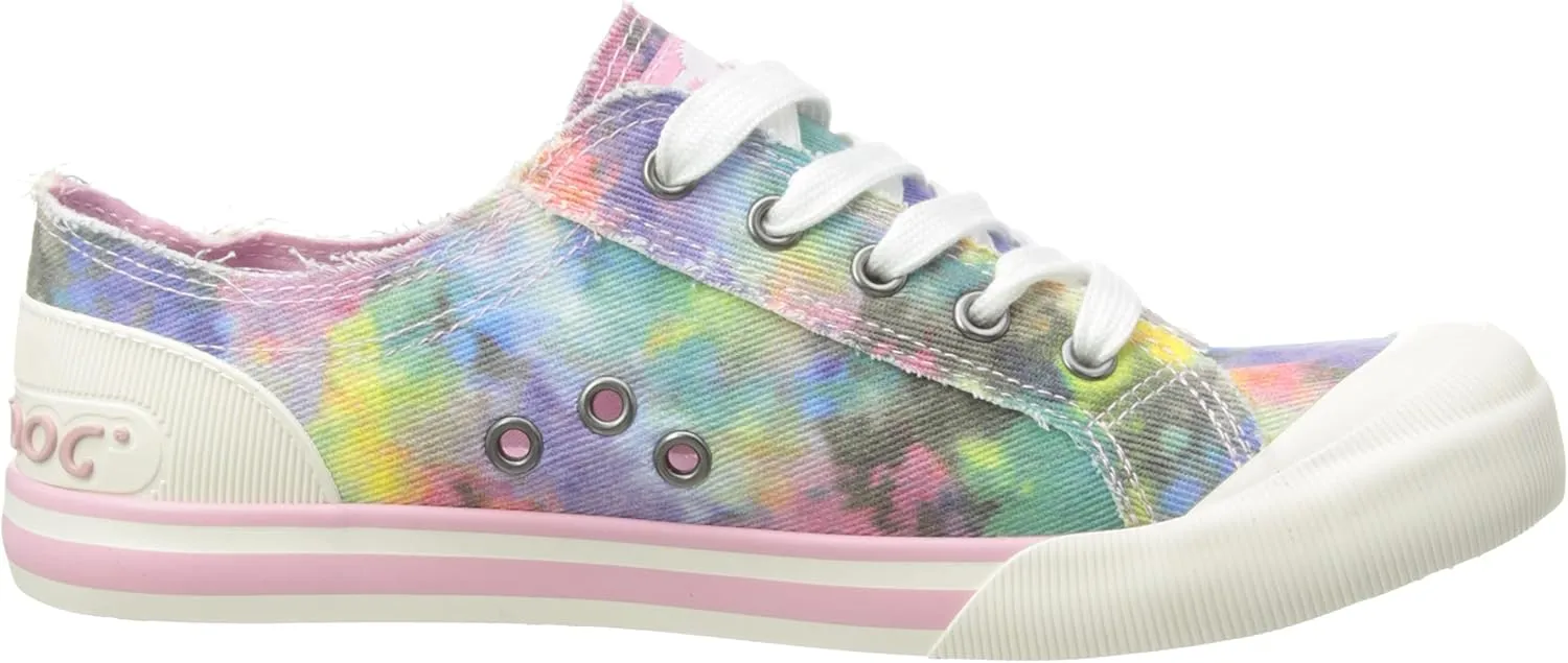 Rocket Dog Women's Jazzin Eden Stripe Cotton Walking Shoe