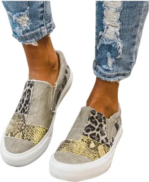 Sneakers for Women Walking Shoes Comfortable Walking Sneakers for Women Wide Width Walking Shoes for Women Slip on 2022 Spring Canvas Shoes, Women Fashion Canvas Trainers, Platform Shoes for Women