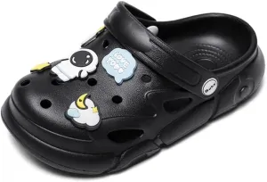 Summer Garden Shoes for Boys and Girls Unisex Pattern EVA Children's Shoes Lining Clog Kid Slippers