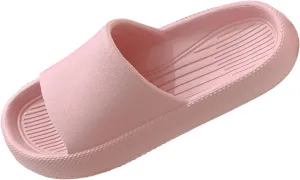 Summer Slides Sandals for Women Indoor Slipper for Gym Soft Sole Vacation Sandals Travel Slippers for Women