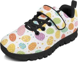 Tennis Shoes for Boys Girls Slip On Strap Athletic Running Shoes Sneaker Wide Barefoot School Sneakers for Children/Big Kids/Toddler US 11-15