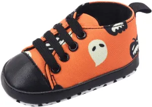Toddler Boys Girls Sneaker Slip On Shoes Kids Halloween Soft Sole Lightweight Breathable Flat Walking Shoes