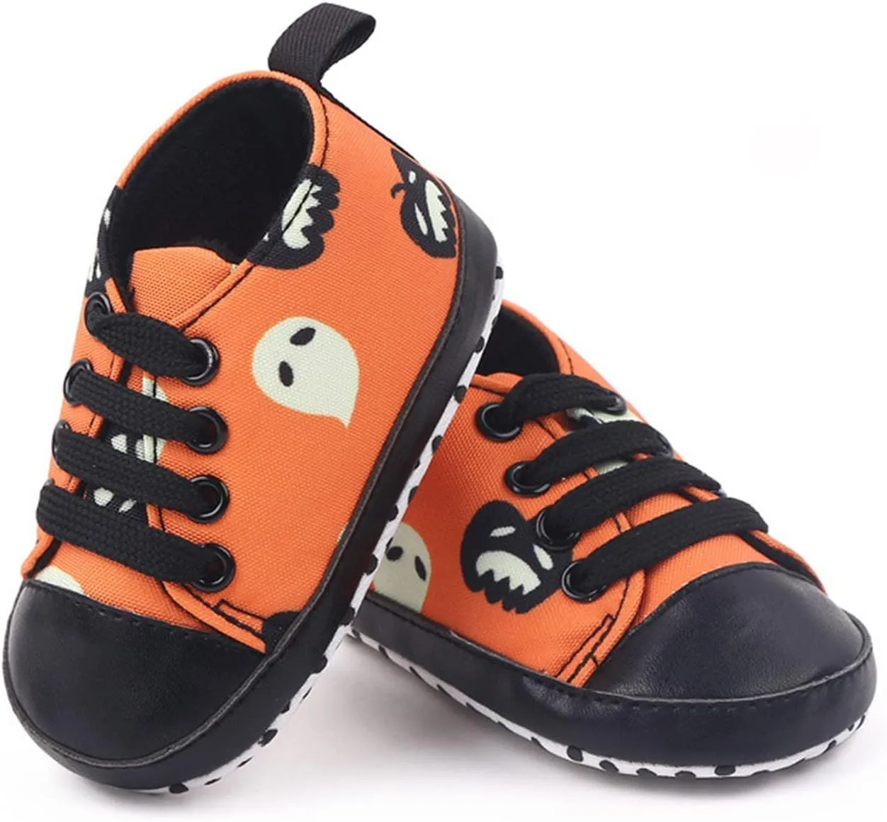 Toddler Boys Girls Sneaker Slip On Shoes Kids Halloween Soft Sole Lightweight Breathable Flat Walking Shoes