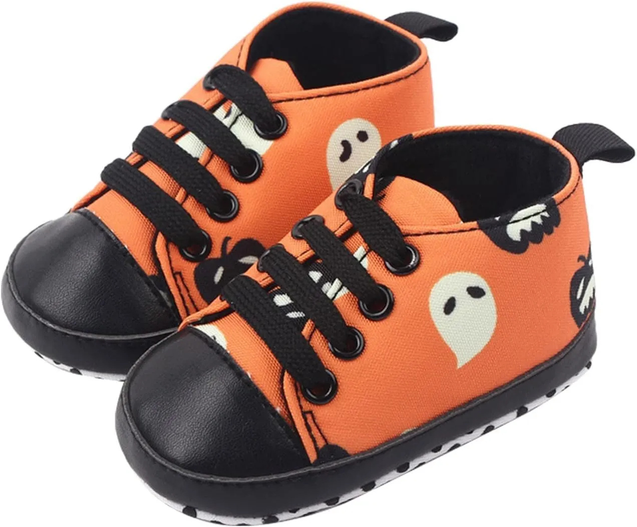 Toddler Boys Girls Sneaker Slip On Shoes Kids Halloween Soft Sole Lightweight Breathable Flat Walking Shoes