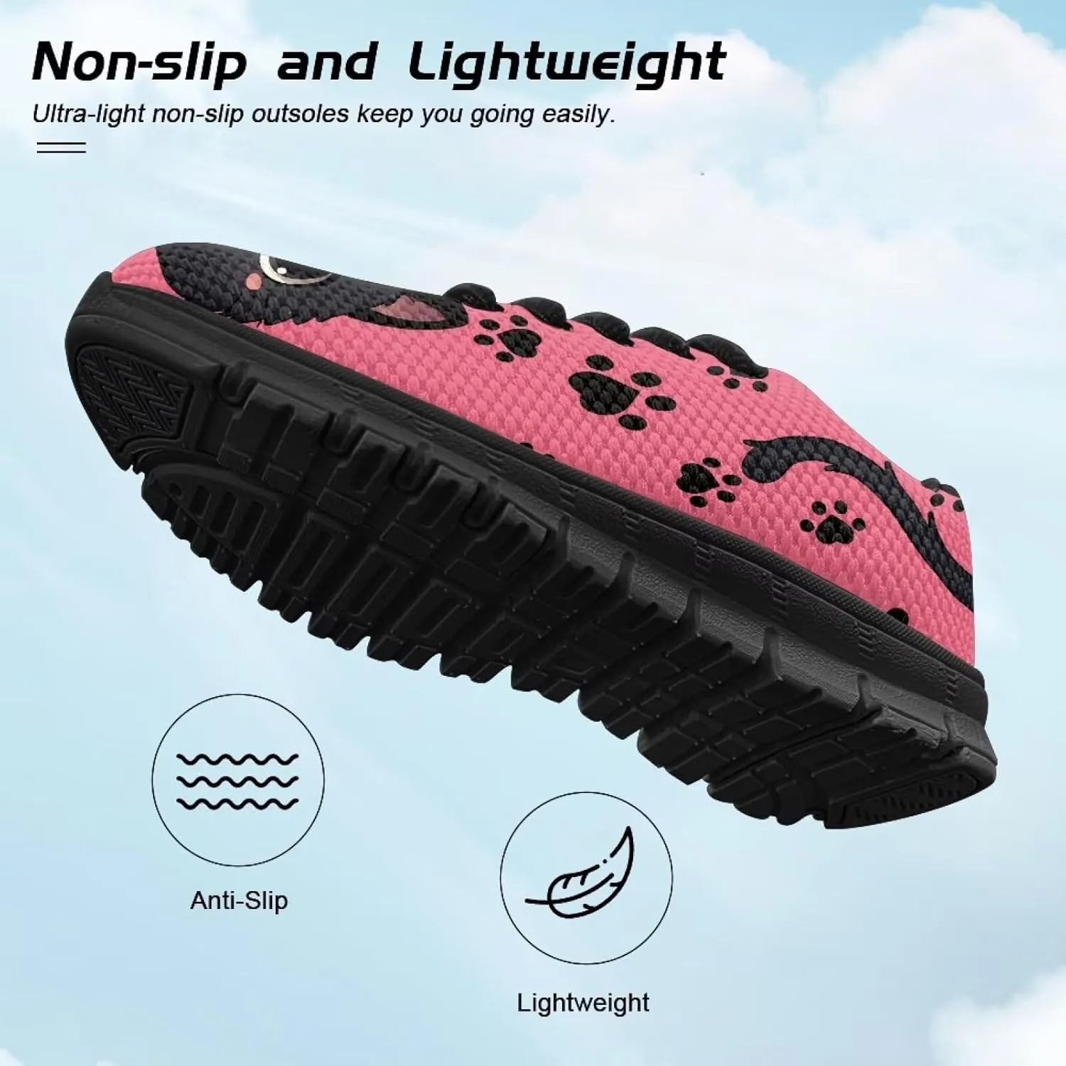 Toddler Kid's Cute Lightweight Running Athletic Shoes Non Slip Casual Walking Shoe Lace-Up Low Top Sneakers Outdoor