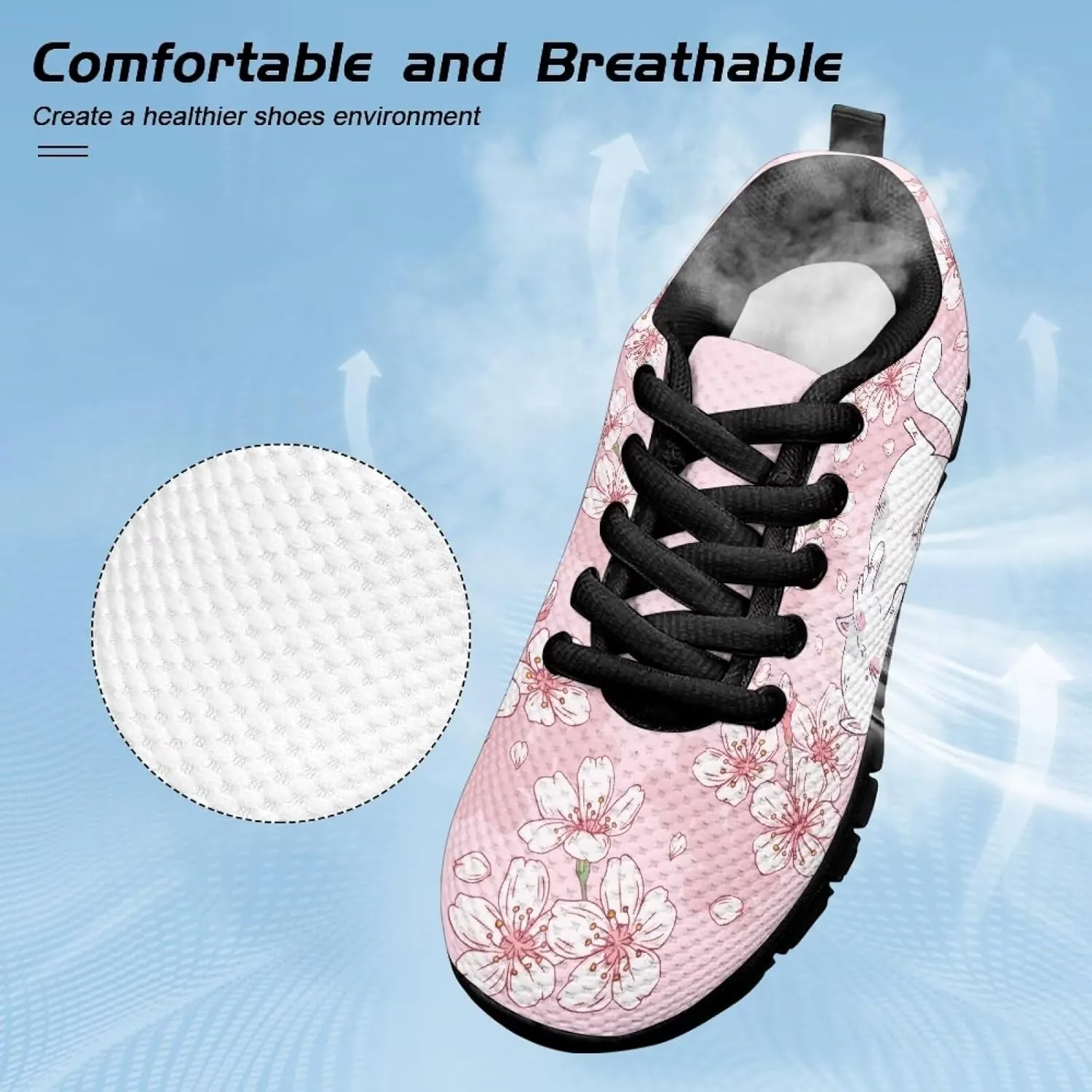 Toddler Kid's Cute Lightweight Running Athletic Shoes Non Slip Casual Walking Shoe Lace-Up Low Top Sneakers Outdoor