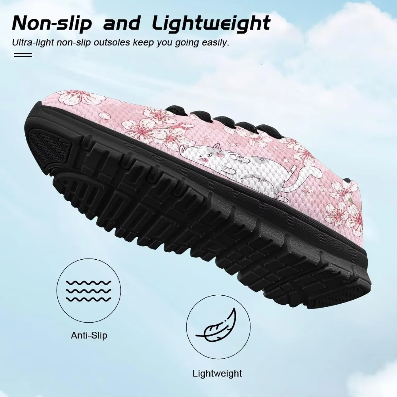 Toddler Kid's Cute Lightweight Running Athletic Shoes Non Slip Casual Walking Shoe Lace-Up Low Top Sneakers Outdoor