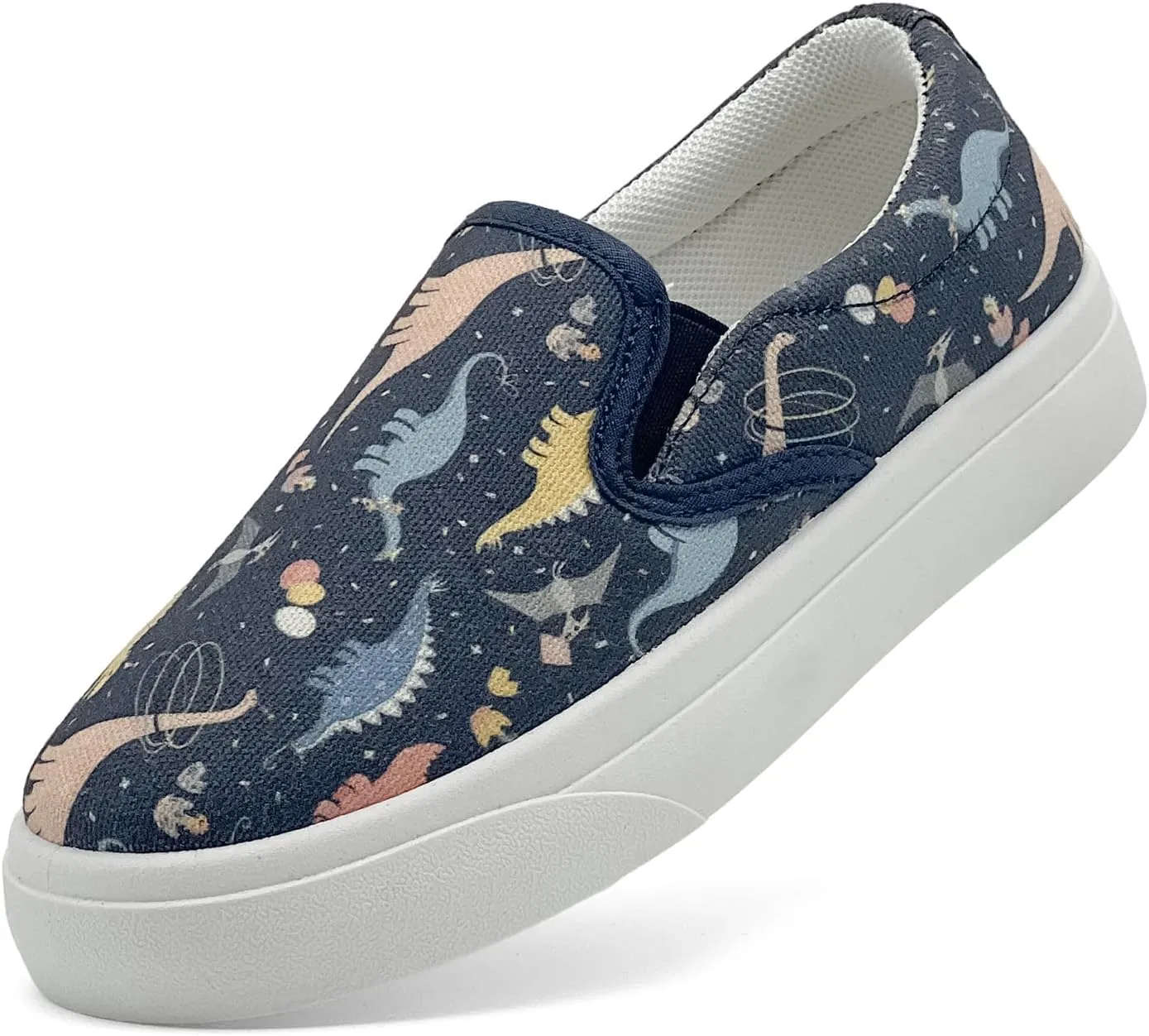 Unisex Canvas Sneakers Comfortable Breathable Casual Toddler Shoes Non-Slip Toddler Girl Sneakers