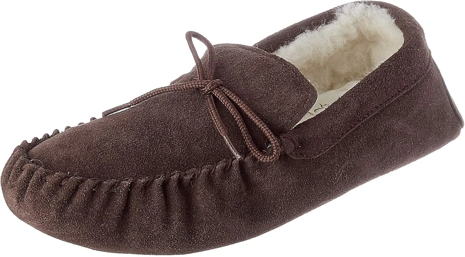 Unisex Wool-Blend Soft Sole Moccasins