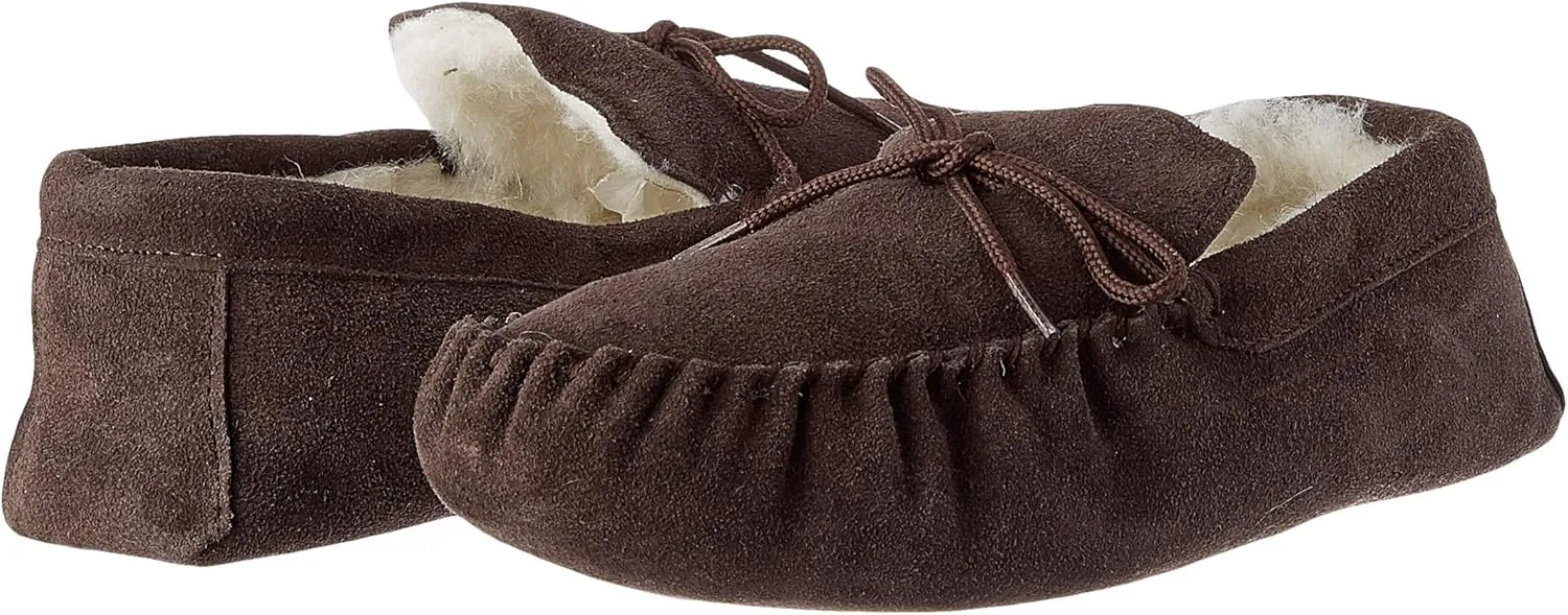 Unisex Wool-Blend Soft Sole Moccasins