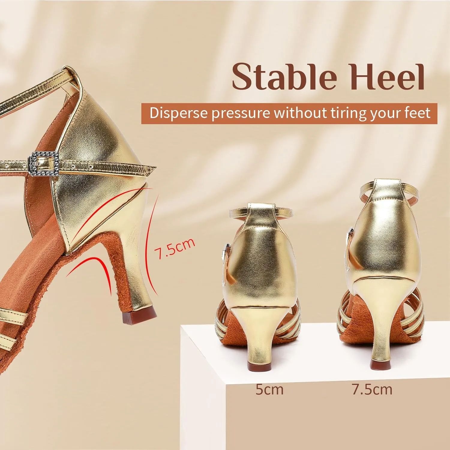 Women Latin Dance Shoes Open Toe Satin Professional Salsa Bachata Performance Ballroom Dancing Shoes,Model L3049