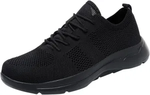 Women Walking Shoes Sock Sneakers Slip-On Breath Walking Shoes Women Walking Ladies Shoes Casual Shoes Sneakers Black Tennis Shoe White Loafers
