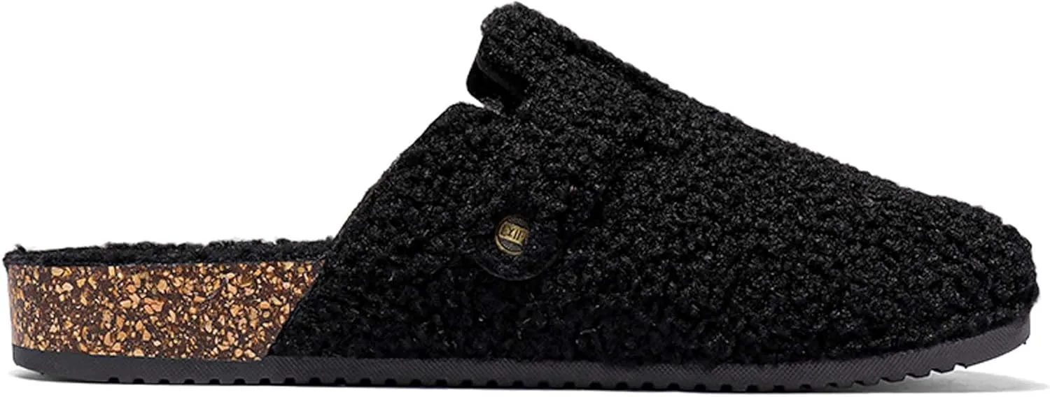 Women's Memory Foam Washable Clog House Slipper with Wide Widths