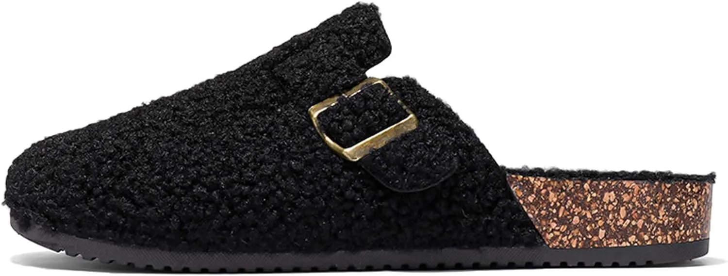 Women's Memory Foam Washable Clog House Slipper with Wide Widths