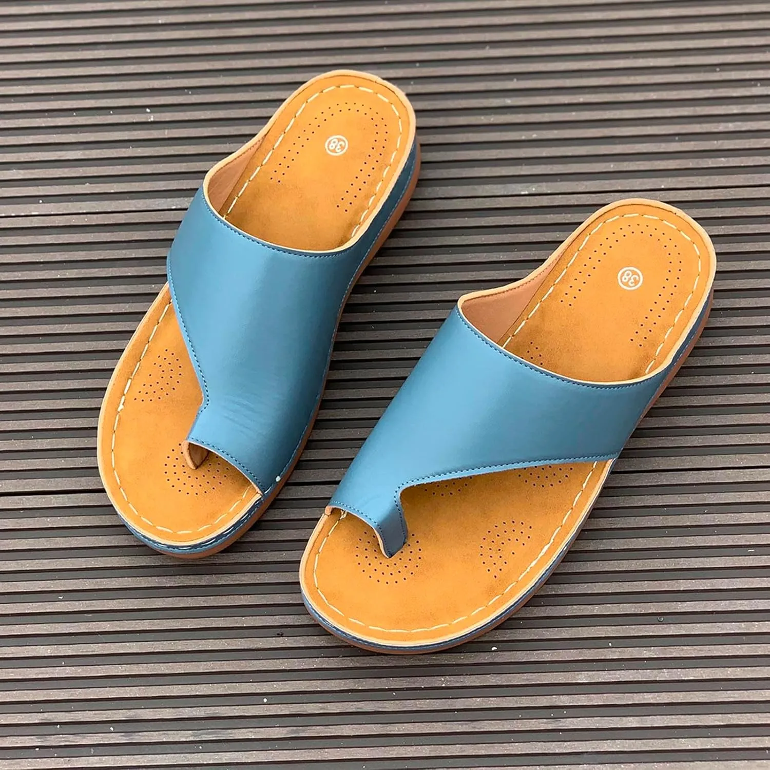 Women's Sandals Women Flip Flops Platform Beach Shoes Slippers House Sandal Arch Support