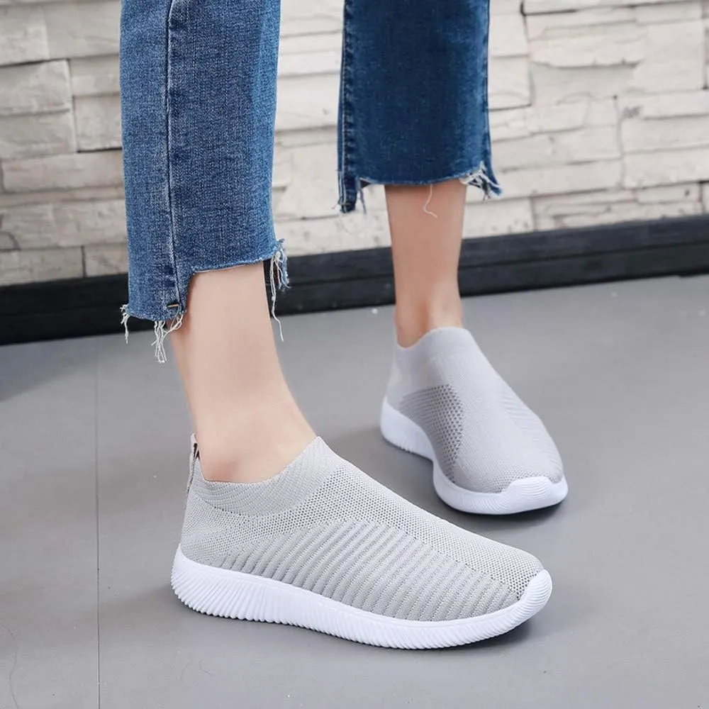Womens Slip On Walking Shoes Non Slip Running Shoes Mens Running Shoes Walking Casual Tennis Shoes Walking Sneakers White Tennis Shoe Cross Trainer Shoe