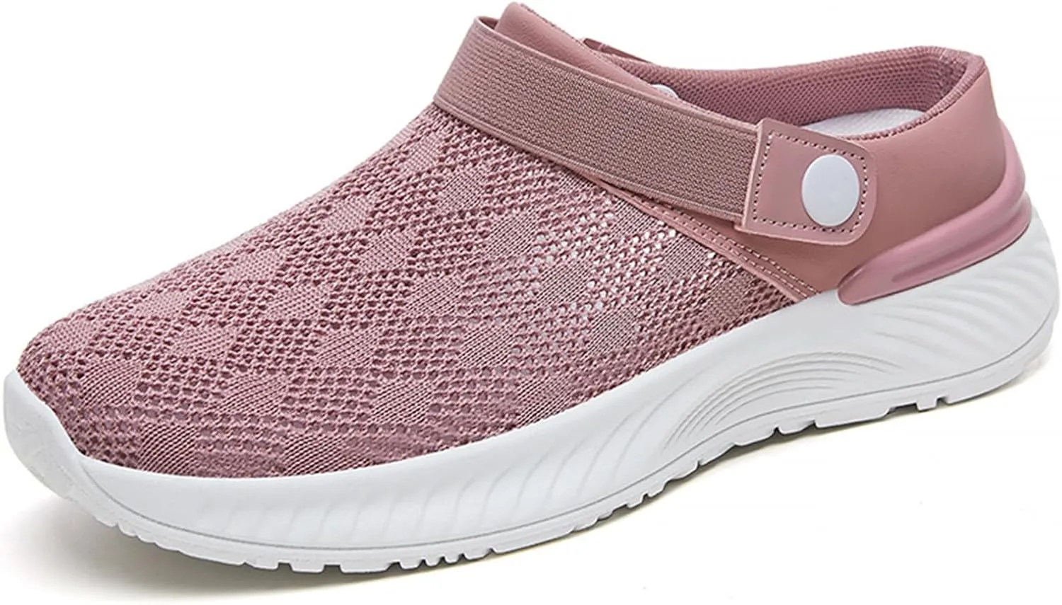 Women's Walking Shoes Orthotic Walking Sneakers Wide Width Non-Slip Sneakers Slip On Closed Toe Non Slip Slippers Sandals Mule Clogs Lightweight Walking Shoes