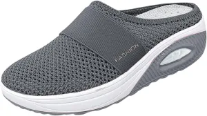 Womens Walking Tennis Shoes,Women's Air Cushion Slip-On Walking Sneakers Shoes-Orthopedic Diabetic Walking Shoes