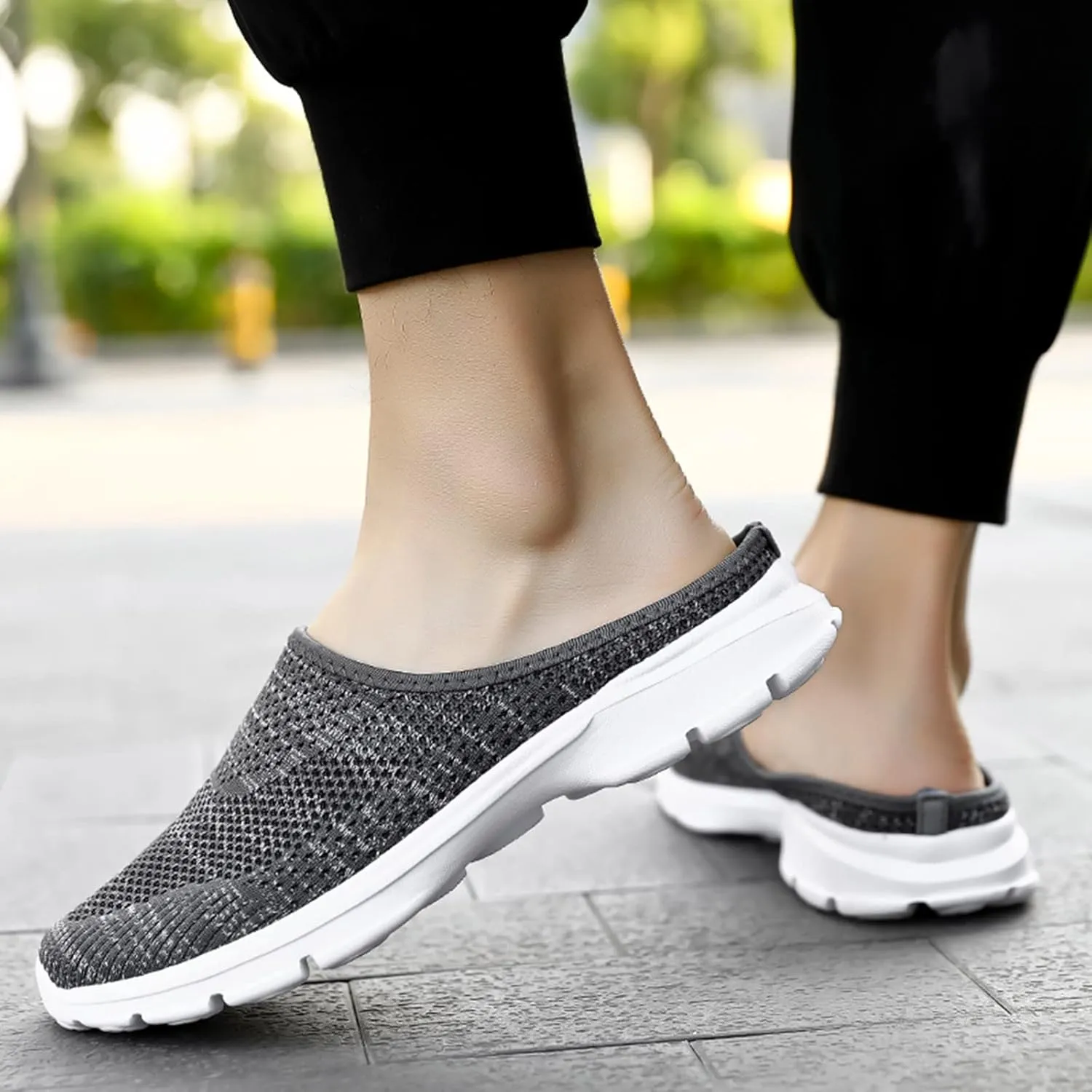 Womens Walking Tennis Shoes,Women's Air Cushion Slip-On Walking Sneakers Shoes-Orthopedic Diabetic Walking Shoes