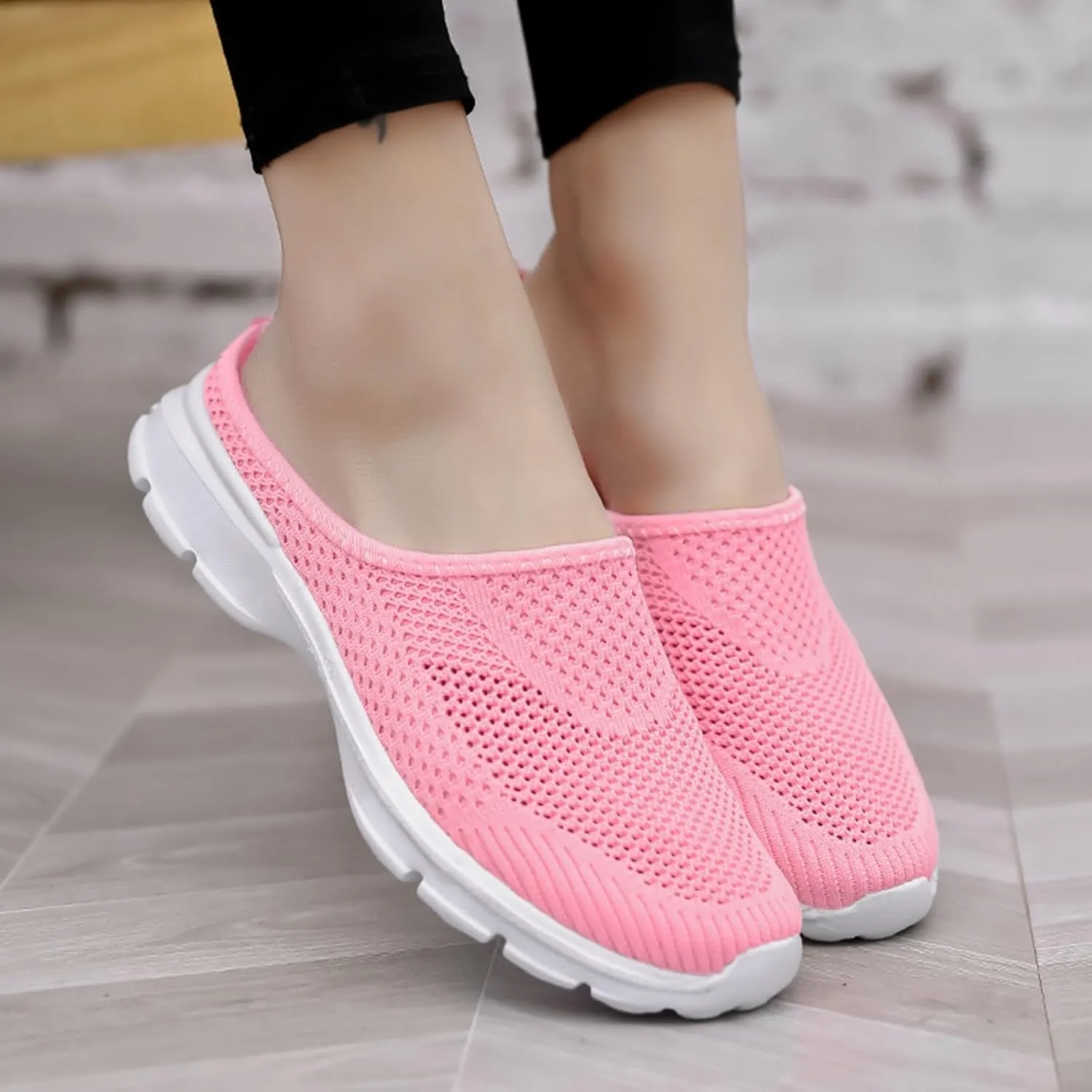 Womens Walking Tennis Shoes,Women's Air Cushion Slip-On Walking Sneakers Shoes-Orthopedic Diabetic Walking Shoes